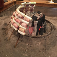 柳家 - 鴨の胸肉皮のねぎま