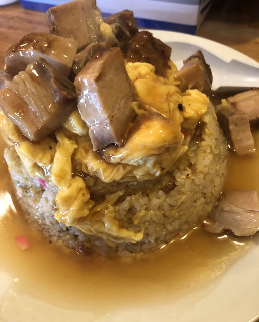 とろ玉角煮あんかけ炒飯 By Toraおやじ らーめん処よなかそば 門沢橋 ラーメン 食べログ