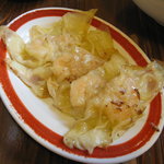 広州市場 - オススメの焼き海老ワンタン