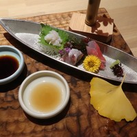 ダイニング 花火 - お造り取り合わせ