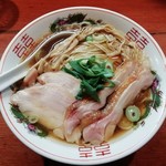 麺処ほん田 - 地鶏そば１１００円