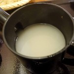 そば切り 萬両 - そば湯