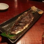 chopstick cafe 汁ベゑ - 名物 大とろ 炙り〆サバ刺