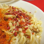 ラーメン二郎 - 粗挽き唐辛子投下～♪