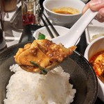 覇王 - ややクラッシュ気味ですがたっぷりの葉にんにくは最高です