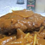 ロビン - ハンバーグにはカレーが掛かる