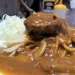 ロビン - キャベツとカレーソースを絡めても