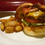 エーエス クラシックス ダイナー - コリアンポークベリーバーガー￥1550