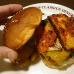 エーエス クラシックス ダイナー - コリアンポークベリーバーガー￥1550