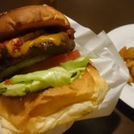 エーエス クラシックス ダイナー - コリアンポークベリーバーガー￥1550