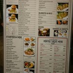 エーエス クラシックス ダイナー - メニュー