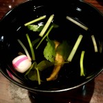 うなぎ 魚政 - 肝吸い