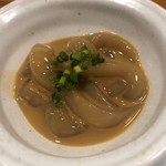 お通し イカの塩辛さ