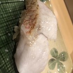 おけい鮨 - のどぐろの焼き すだちと塩で