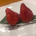 おけい鮨 - 近藤さんのいちご 紅ほっぺ