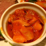 リッチ - 牛トリッパ、ギアラ、アキレス、センマイのトマト煮フィレンツェ風