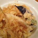 大衆割烹　春日 - 天丼のアップ