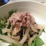 練馬×海老、蟹専門 AVANTI - ツナと塩こんぶの白菜サラダ
