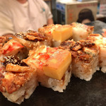 Yoshinozushi - 穴子の箱寿司
