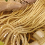 らぁ麺 時は麺なり - 細ストレート麺アップ