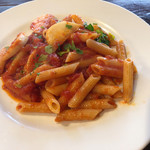 バルボア カフェ - かぶとピリ辛トマトソースペンネ