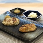 TSUKUNE ～つくね～ - こだわりつくね(タレ)、マスタードつくね、マヨネーズトッピング