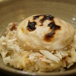 赤坂 詠月 - 蟹河豚飯（白子載せ）