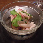 アジアンビストロDai - 北海蛸ときのこのマリネ￥480