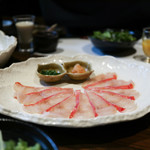 月のうさぎ - 2019年2月再訪：金目鯛のしゃぶしゃぶ☆