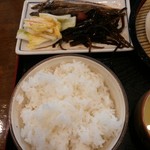 Henkotsu udon mabi - おかずセット・ご飯【2019.2】