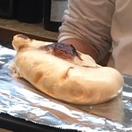 寿司栄 - 左の白子、焼き上がり