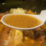 らーめん 空 - スペシャルらーめん【味噌】（スープ）