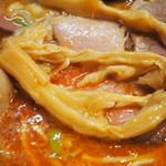 ラーメン屋 切田製麺 - 海老味噌チャーシュー麺（穂先メンマ）