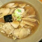 そば処 たわら屋 - 手打ちチューシュー800円