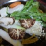 Kappou Shintake - スポン鍋☆野菜の下にたっぷりと！