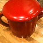 どさん粉 麺や 凡 - 割りスープ