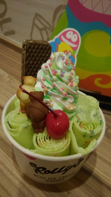 ローリーズ ロール アイスクリーム キョウト 大須店 Rolly S Roll Ice Cream Kyoto 大須観音 アイスクリーム 食べログ