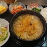 韓国の家 - 味噌チゲ定食(税込800円)