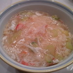 香桃 - 蟹肉、野菜入りあんかけ焼き飯 ☆