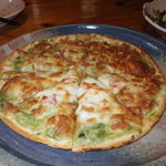 琉球居酒屋　あぱら樹 - アーサピザ