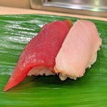 なか村 - 【ランチ】まぐろ、ビンチョウマグロ炙り