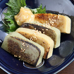 Sousai Shummi Yoshihiko - 炙り麩のネギ味噌