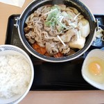 吉野家 - 牛すき鍋膳・６９０円