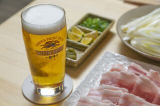 豚肉料理専門店 とんかつのり - ビール