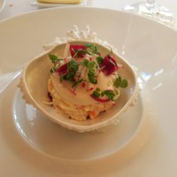 ル・ブルギニオン - 蟹 蕪 ラディッシュ ビーツ