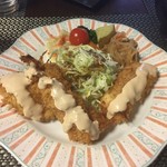 ちかさんの手料理 - チキンカツ定食¥850‼️めちゃくちゃ柔らかい！