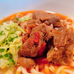 牧志牛肉麺 - 「牛肉麺（600円）」