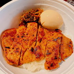 牧志牛肉麺 - 「排骨飯弁当（600円）」