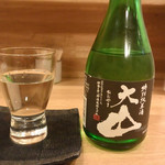 千代娘 - 冷酒（大山 特別純米酒）