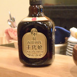 千代娘 - 名古屋の常連さんが再開3周年としてプレゼントされたオリジナルウイスキー